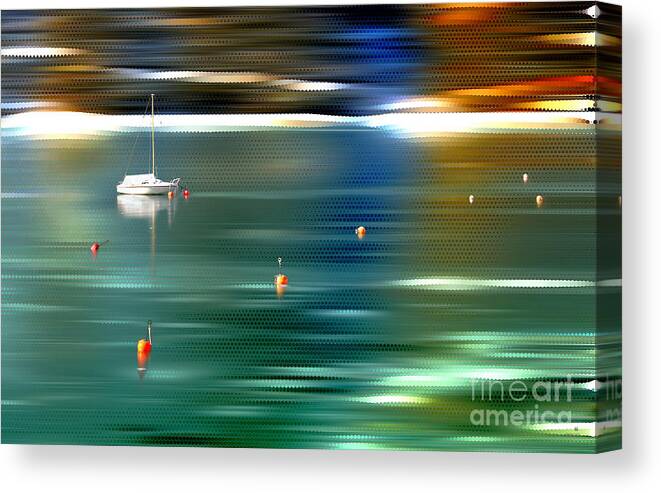 Sailing Boat Canvas Print featuring the photograph Sailing by Hannes Cmarits