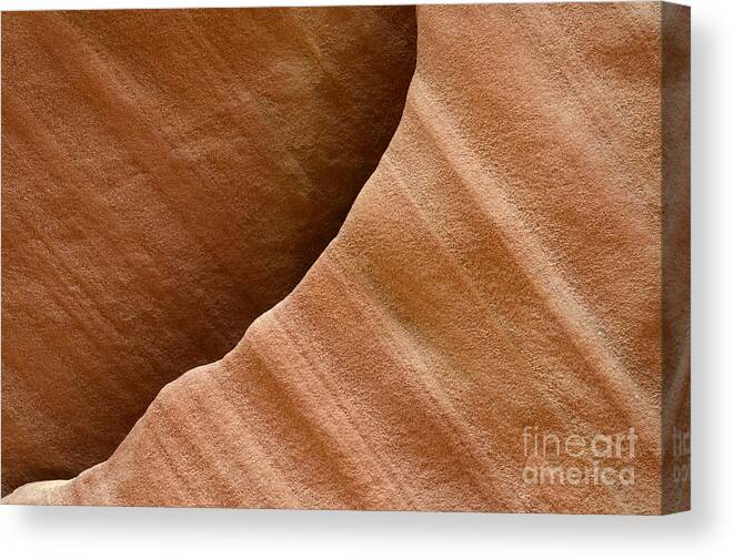 Beauty Of Sandstone Canvas Print featuring the photograph Sandstone Detail by Bob Christopher