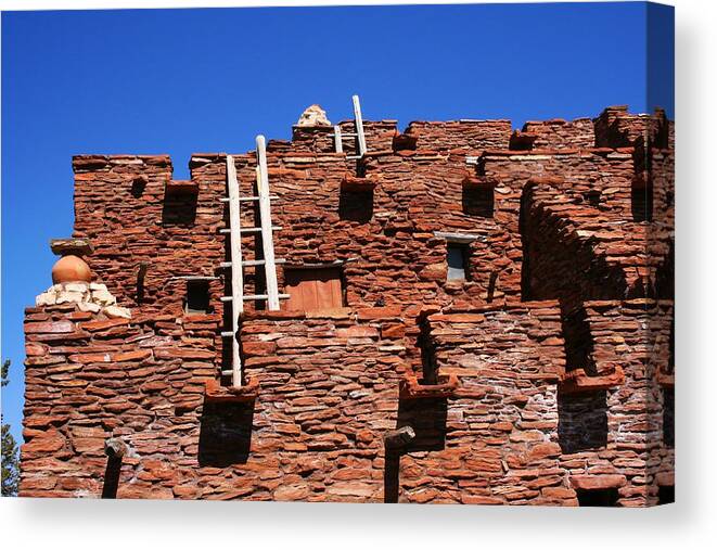 Arizona Canvas Print featuring the photograph Sky High by Phil Cappiali Jr