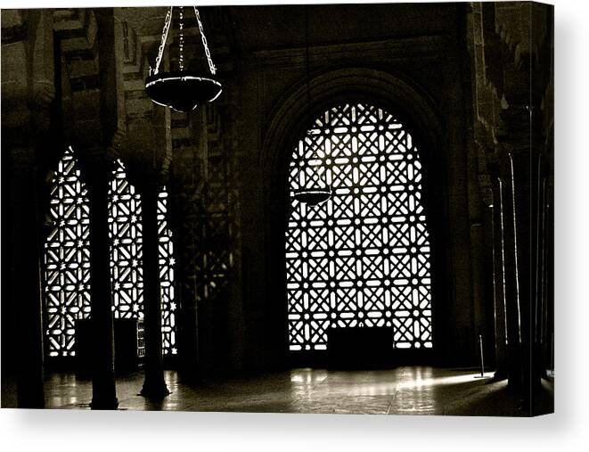Mezquita Canvas Print featuring the photograph Solace by HweeYen Ong
