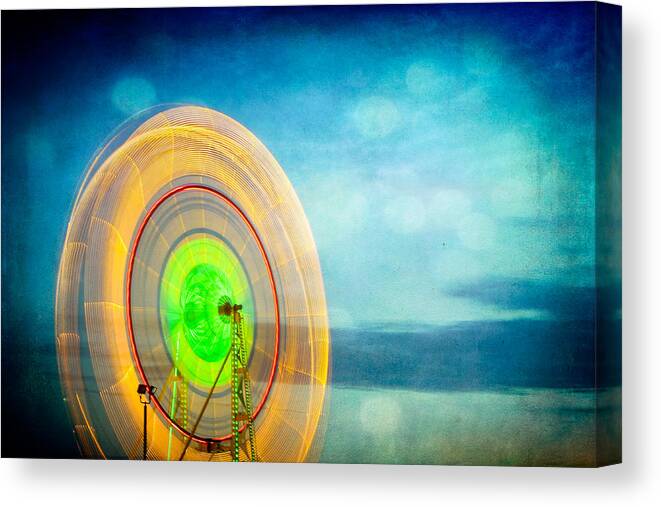 People Canvas Print featuring the photograph Spinning 2 by Joye Ardyn Durham