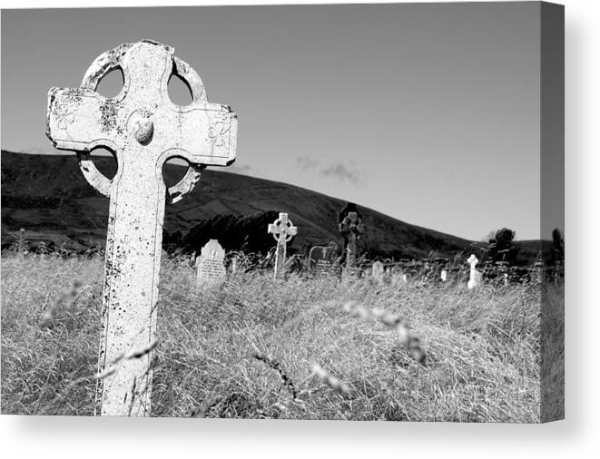 Ireland Canvas Print featuring the photograph Standing Guard by Leslie Lovell