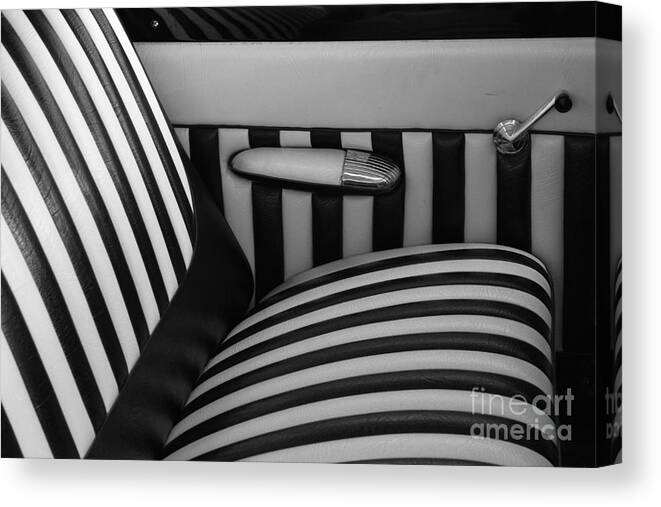Transportation Canvas Print featuring the photograph Stripes by Dennis Hedberg