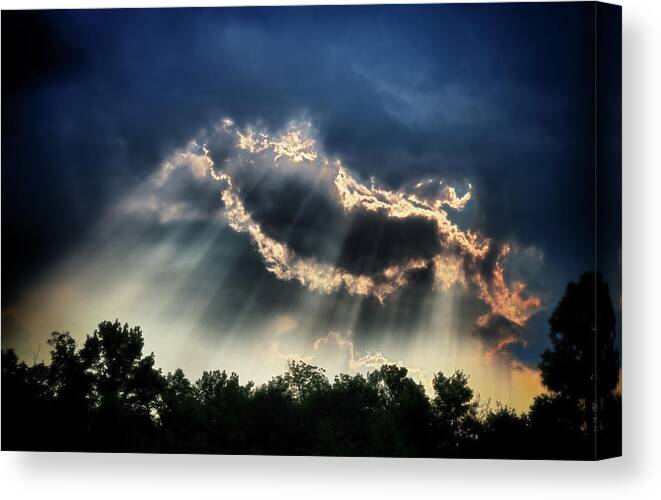 Storm Canvas Print featuring the photograph Sublime by Mark Fuller