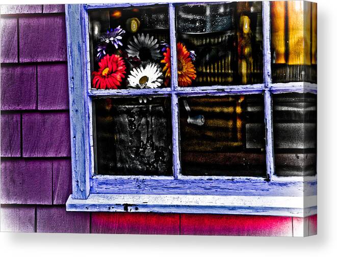 Flowers Canvas Print featuring the photograph The Beauty Within by Mike Martin