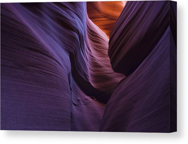 Canyon Canvas Print featuring the photograph The Gap by Andy Bitterer