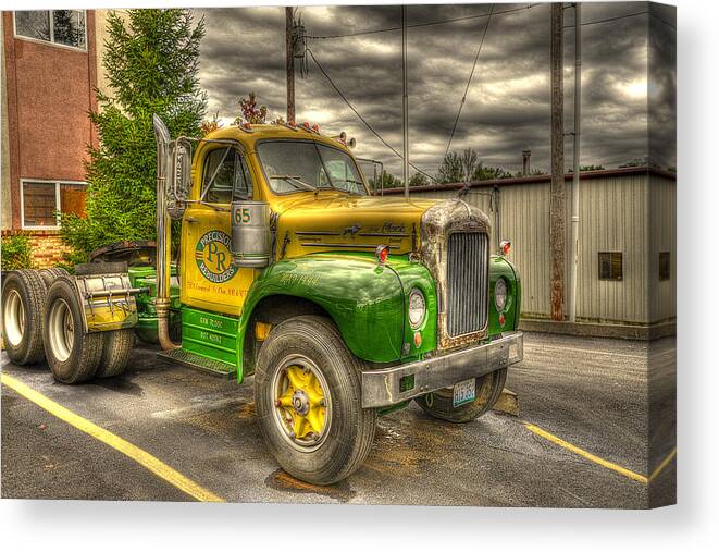 The Mack Canvas Print featuring the photograph The Mack by William Fields