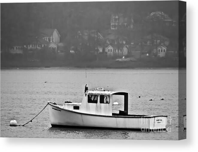 Maine Canvas Print featuring the photograph The Mary Rose II by Brenda Giasson
