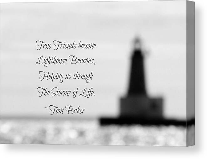 Truth Canvas Print featuring the photograph True Friends by Mark J Seefeldt
