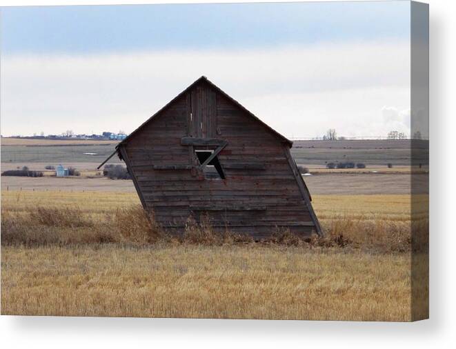 Prairie Canvas Print featuring the photograph Wind by Steve Parr
