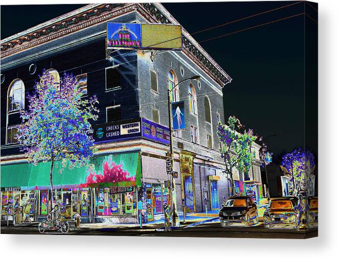 Fillmore Canvas Print featuring the photograph The Fillmore West by Tom Kelly