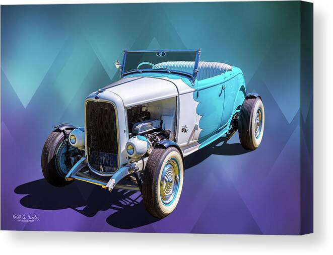 Car Canvas Print featuring the photograph 32 Roadster #1 by Keith Hawley