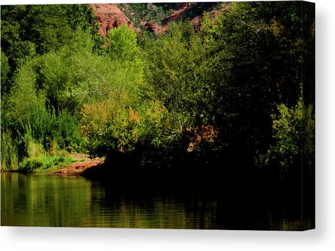 Cathedral Rock Canvas Print featuring the photograph Cathedral Rock #2 by Ivete Basso Photography