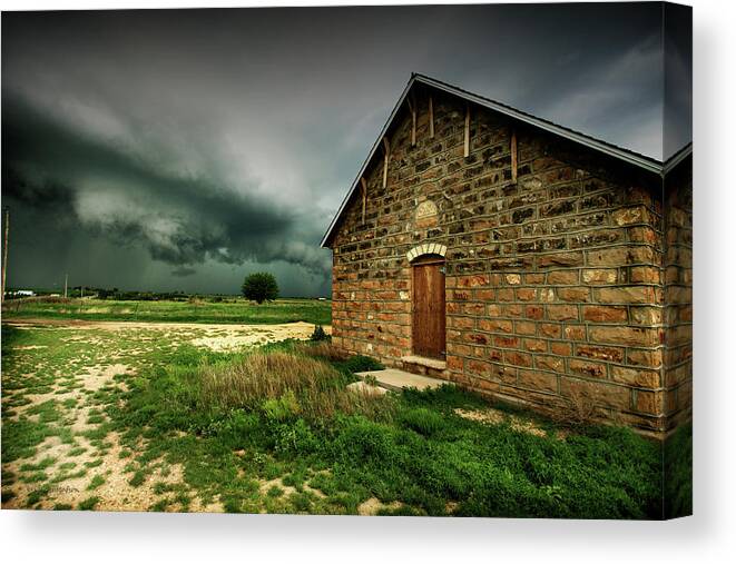 Class Canvas Print featuring the photograph Class Dismissed #1 by Brian Gustafson