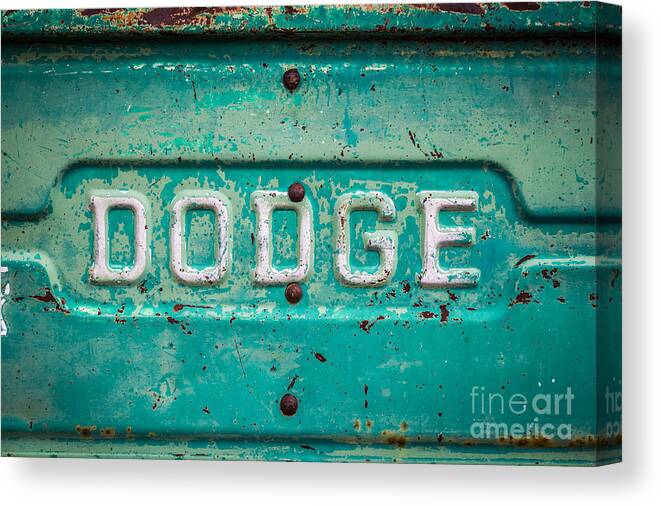 New Mexico Canvas Print featuring the photograph Dodge by Ashley M Conger