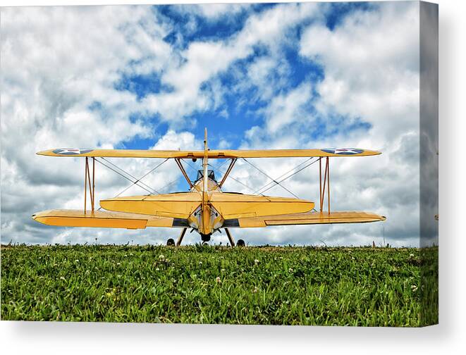 2012 Canvas Print featuring the photograph Dreaming of Flight #1 by Chris Buff