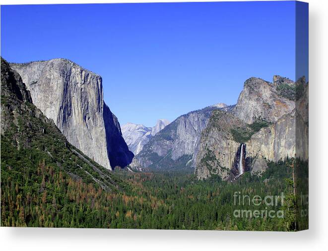 El Capitan Canvas Print featuring the photograph El Capitan #1 by Joseph G Holland