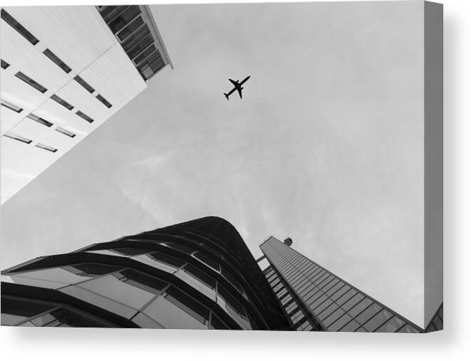 Fly Canvas Print featuring the photograph Enjoyable flight #1 by Jan Hochstein