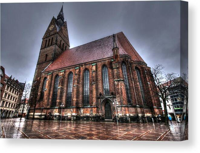 Hanover Germany Canvas Print featuring the photograph Hanover GERMANY #1 by Paul James Bannerman
