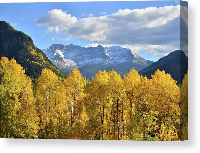 Colorado Canvas Print featuring the photograph Highway 145 Colorado #2 by Ray Mathis