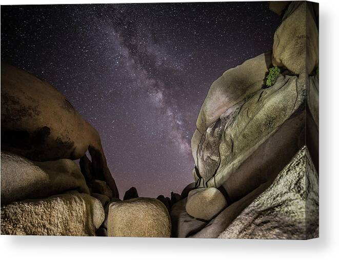 Astrophotography Canvas Print featuring the photograph Illuminati V #1 by Ryan Weddle