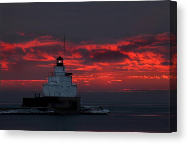 Wisconsin Canvas Print featuring the photograph Manitowoc 1 #1 by CA Johnson
