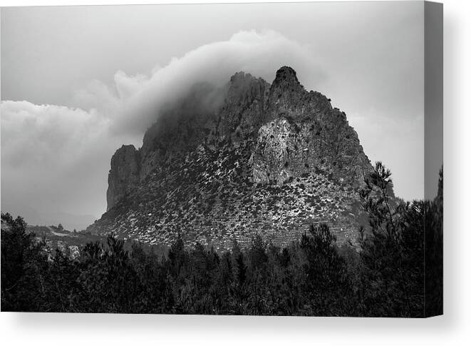 Michalakis Ppalis Canvas Print featuring the photograph Mountain Landscape #1 by Michalakis Ppalis