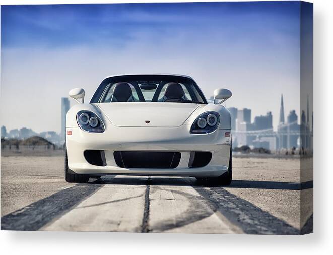 Cars Canvas Print featuring the photograph #Porsche #CarreraGT #1 by ItzKirb Photography