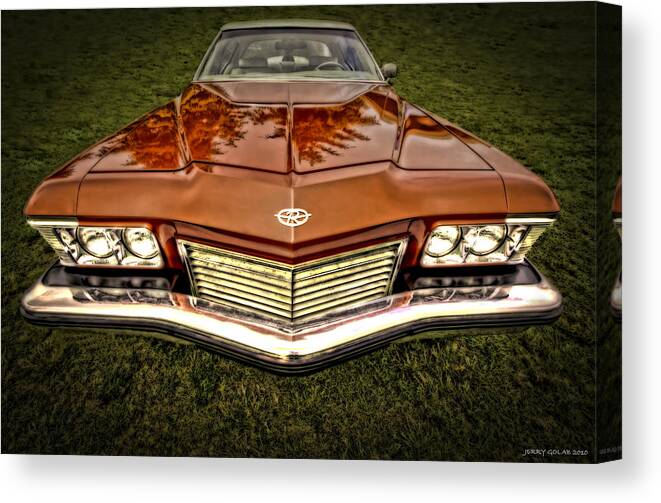 Transportation Canvas Print featuring the photograph Riviera #1 by Jerry Golab