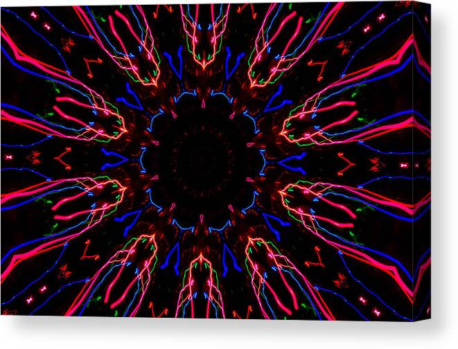  Canvas Print featuring the digital art Space #2 by Gerald Kloss