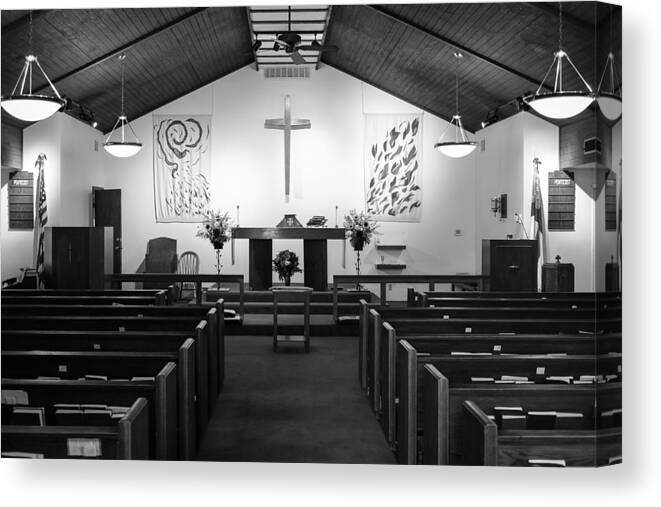 Architecture Canvas Print featuring the photograph The Altar by Monte Stevens
