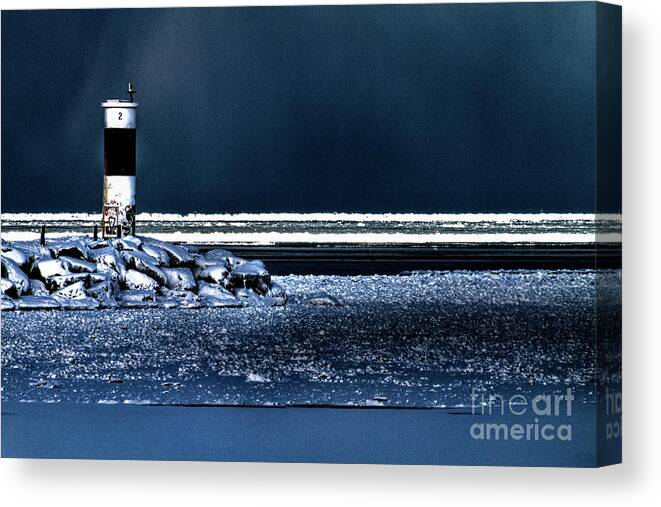 Lighthouse Canvas Print featuring the photograph The Lighthouse #1 by William Norton