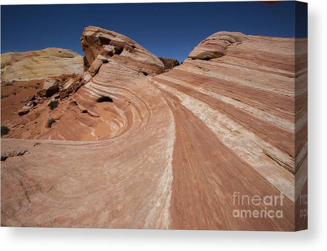 Photography Canvas Print featuring the photograph Valley of Fire #1 by Daniel Knighton
