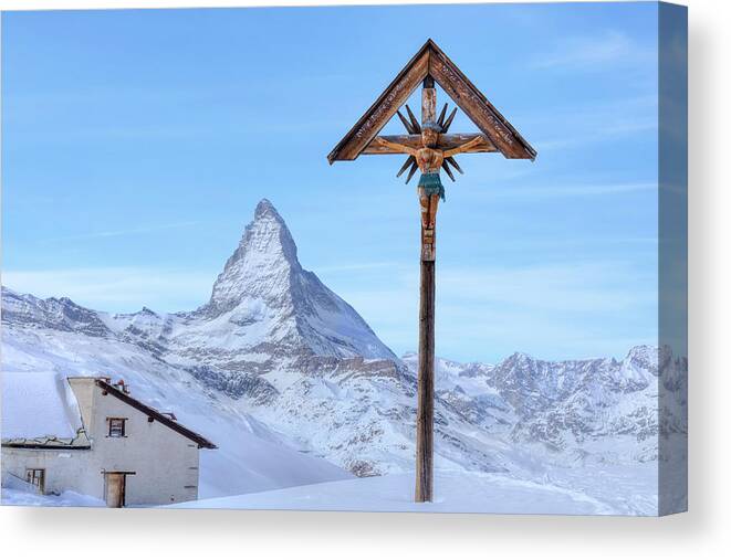 Riffelberg Canvas Print featuring the photograph Zermatt - Switzerland #11 by Joana Kruse