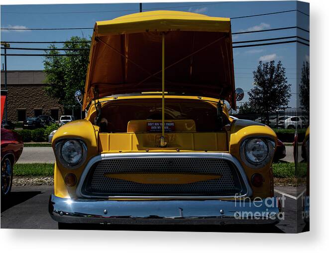 Fineartroyal Canvas Print featuring the photograph Classic Car #138 by FineArtRoyal Joshua Mimbs