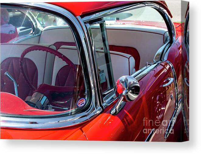 Fineartroyal Canvas Print featuring the photograph Classic Car #154 by FineArtRoyal Joshua Mimbs