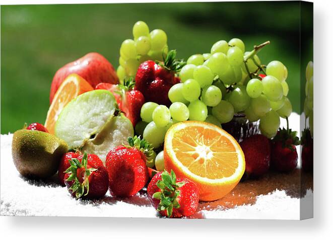 Fruit Canvas Print featuring the photograph Fruit #16 by Mariel Mcmeeking