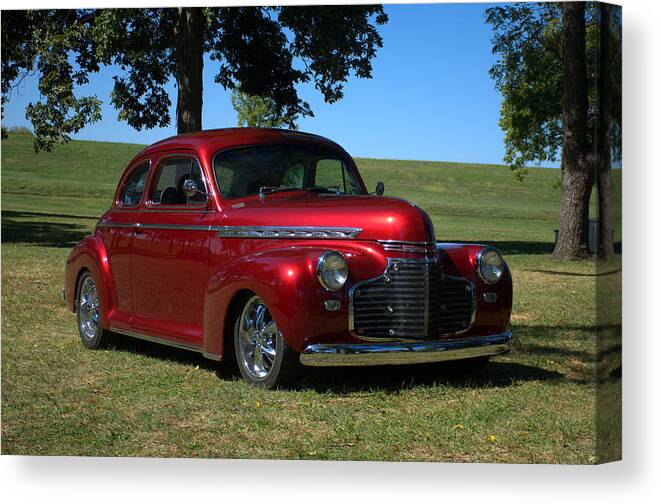1941 Canvas Print featuring the photograph 1941 Chevrolet Custom Street Rod by Tim McCullough