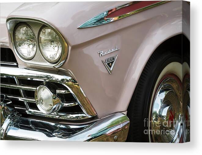 Rambler Canvas Print featuring the photograph 1959 Rambler by Dennis Hedberg