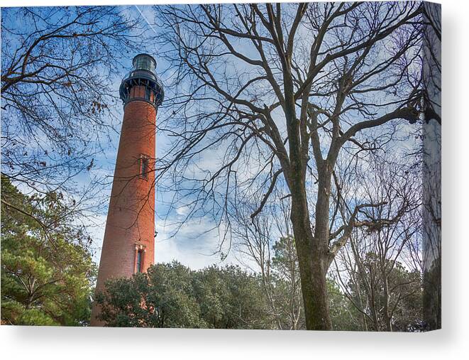 Currituck Canvas Print featuring the photograph Currituck Lighthouse #2 by Travis Rogers