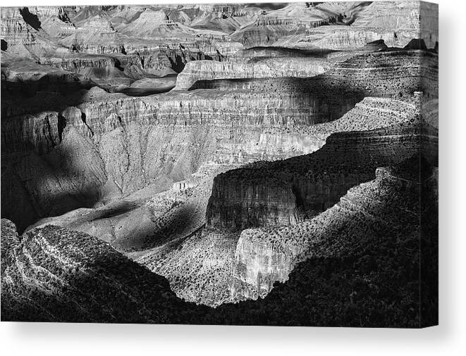 Grand Canyon National Park Canvas Print featuring the photograph Grand Canyon Arizona #3 by Shankar Adiseshan