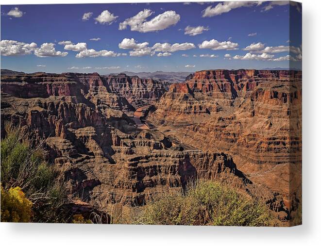 Adventure Canvas Print featuring the photograph Grand Canyon by Peter Lakomy