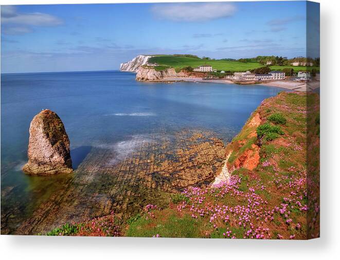 Isle Of Wight Canvas Print featuring the photograph Isle of Wight - England #2 by Joana Kruse