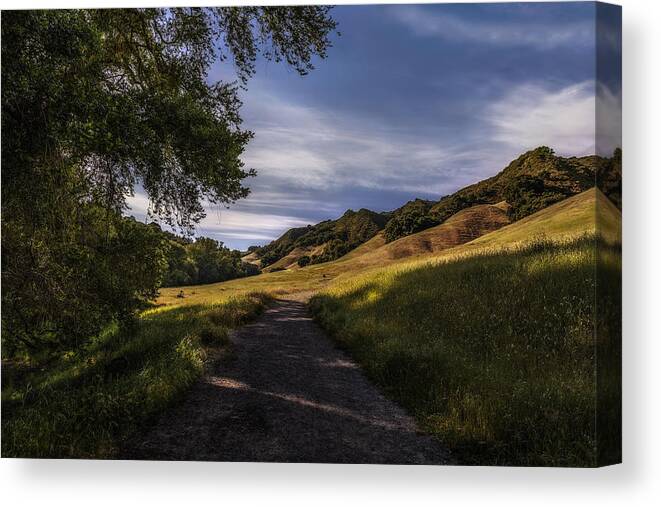 Trampas Canvas Print featuring the photograph Solitude #2 by Don Hoekwater Photography