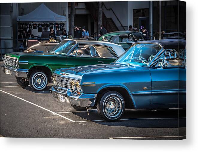 San Francisco Low Riders Canvas Print featuring the photograph SF Low Riders #23 by Jayasimha Nuggehalli