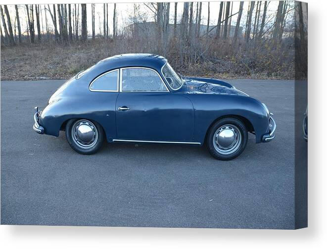 Porsche 356a Canvas Print featuring the photograph Porsche 356A #3 by Jackie Russo