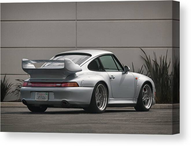 Cars Canvas Print featuring the photograph #Porsche #993gt2 #Print #3 by ItzKirb Photography