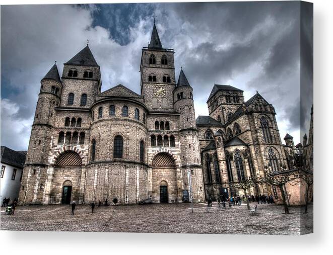 Trier Germany Canvas Print featuring the photograph Trier GERMANY #3 by Paul James Bannerman