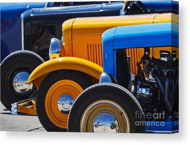 Transportation Canvas Print featuring the photograph '32 X 3 #32 by Dennis Hedberg