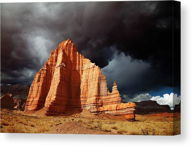 Capitol Reef National Park Canvas Print featuring the photograph Capitol Reef National Park by Mark Smith